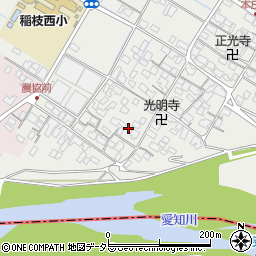 滋賀県彦根市本庄町3672周辺の地図