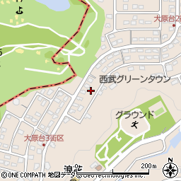 千葉県いすみ市大原台319-8周辺の地図