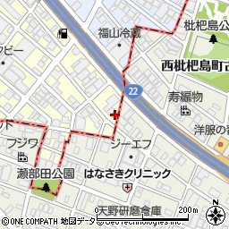愛知県名古屋市西区こも原町24周辺の地図