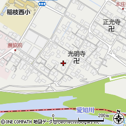 滋賀県彦根市本庄町3668周辺の地図