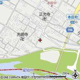 滋賀県彦根市本庄町2552周辺の地図