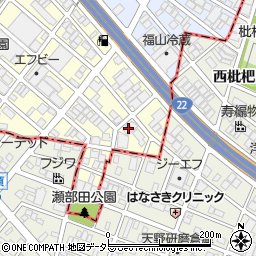 愛知県名古屋市西区こも原町20周辺の地図