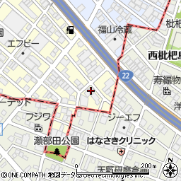 株式会社岡本染料店　名古屋営業所周辺の地図
