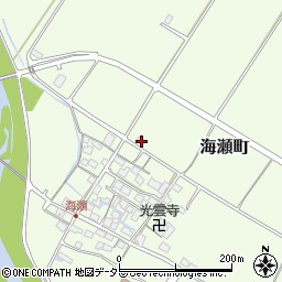 滋賀県彦根市海瀬町517周辺の地図