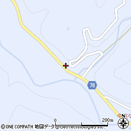 京都府南丹市日吉町佐々江（飛谷口）周辺の地図