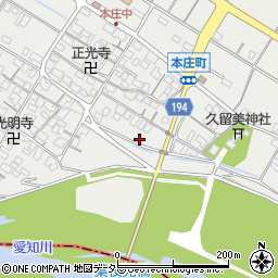 滋賀県彦根市本庄町2533周辺の地図