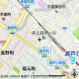 愛知県瀬戸市福元町2周辺の地図