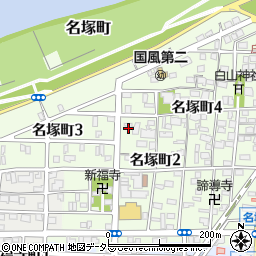愛知県名古屋市西区名塚町3丁目5周辺の地図