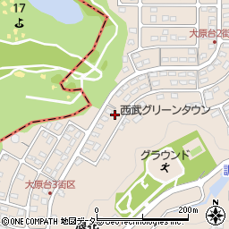 千葉県いすみ市大原台319-7周辺の地図