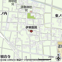伊東医院周辺の地図