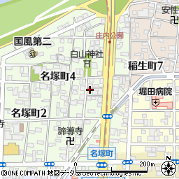愛知県名古屋市西区名塚町4丁目25周辺の地図