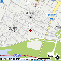 滋賀県彦根市本庄町2550周辺の地図