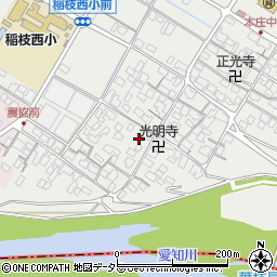 滋賀県彦根市本庄町3666周辺の地図