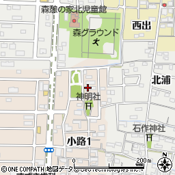 プチ・メゾン甚目寺Ａ周辺の地図