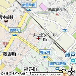 愛知県瀬戸市菱野町200-1周辺の地図