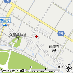 滋賀県彦根市本庄町1326周辺の地図