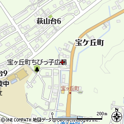愛知県瀬戸市宝ケ丘町83周辺の地図