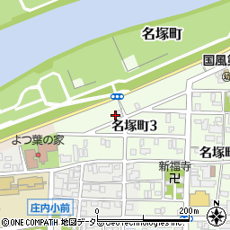 愛知県名古屋市西区名塚町3丁目53周辺の地図