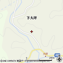 愛知県豊田市大坪町下大坪4周辺の地図
