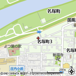 リバーサイド名塚周辺の地図