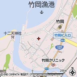 千葉県富津市竹岡529周辺の地図