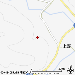 京都府京丹波町（船井郡）質美（山田垣内）周辺の地図