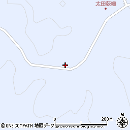 愛知県豊田市太田町間瀬口17周辺の地図