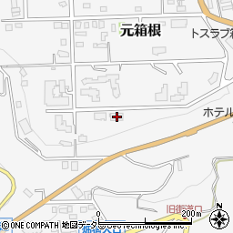ホテル四季の館箱根芦ノ湖周辺の地図