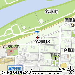 愛知県名古屋市西区名塚町3丁目54周辺の地図