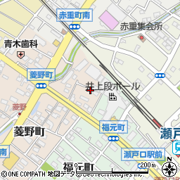 愛知県瀬戸市赤重町180周辺の地図