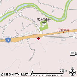 京都府福知山市三和町大身80周辺の地図