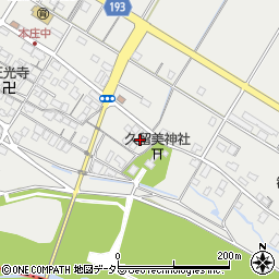 滋賀県彦根市本庄町2490周辺の地図