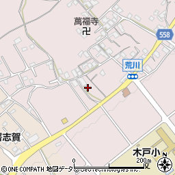 滋賀県大津市荒川349周辺の地図