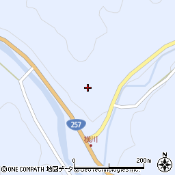 愛知県豊田市稲武町周辺の地図