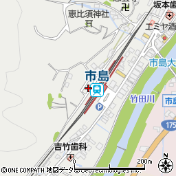 兵庫県丹波市市島町市島316-19周辺の地図