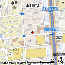 愛知県名古屋市北区浪打町2丁目5周辺の地図
