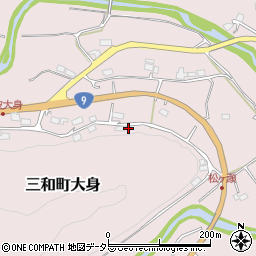 京都府福知山市三和町大身171-2周辺の地図
