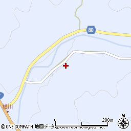 愛知県豊田市稲武町横川口周辺の地図