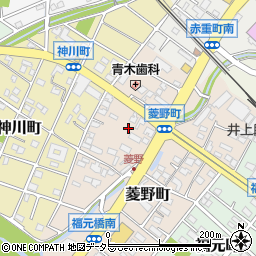 愛知県瀬戸市菱野町99周辺の地図