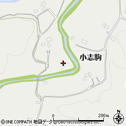 千葉県富津市小志駒周辺の地図