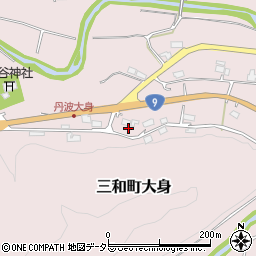 京都府福知山市三和町大身123周辺の地図
