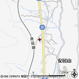静岡県富士宮市安居山213周辺の地図