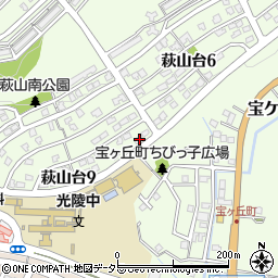 愛知県瀬戸市萩山台9丁目226周辺の地図