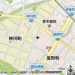 愛知県瀬戸市菱野町103周辺の地図