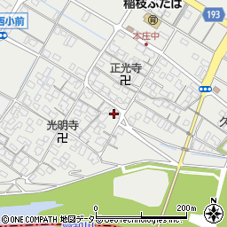 本庄公会堂周辺の地図
