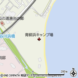 青柳浜キャンプ場周辺の地図