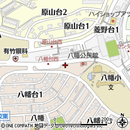 瀬戸警察署原山交番周辺の地図