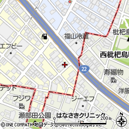 瀧冨工業　第三工場周辺の地図