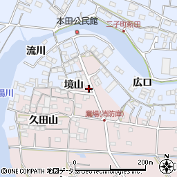 愛知県愛西市鷹場町本田7周辺の地図