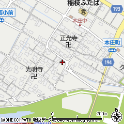 滋賀県彦根市本庄町2595周辺の地図